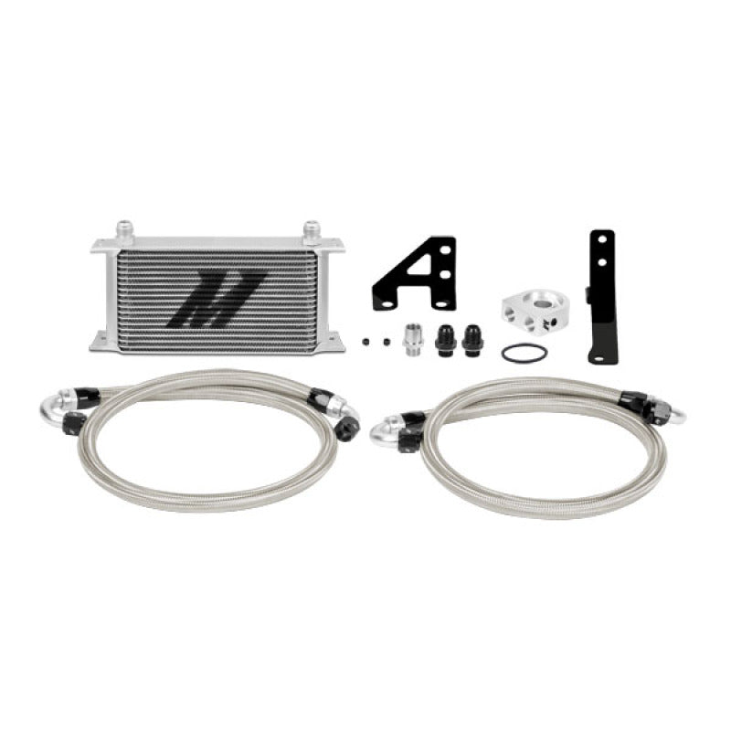 Mishimoto 15 Subaru STI Oil Cooler Kit - Silver-tuningsupply.com