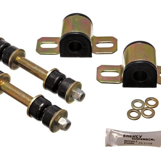 Energy Suspension 82-02 Chevy Camaro Black 19mm Rear Sway Bar Bushing Set-tuningsupply.com