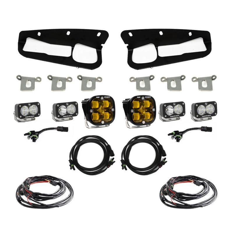 Baja Designs 2021+ Ford Bronco Amber SAE Fog Pocket Kit-tuningsupply.com