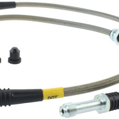 StopTech BMW M3 (E46) SS Rear Brake Lines-Brake Line Kits-Stoptech-STO950.34505-SMINKpower Performance Parts