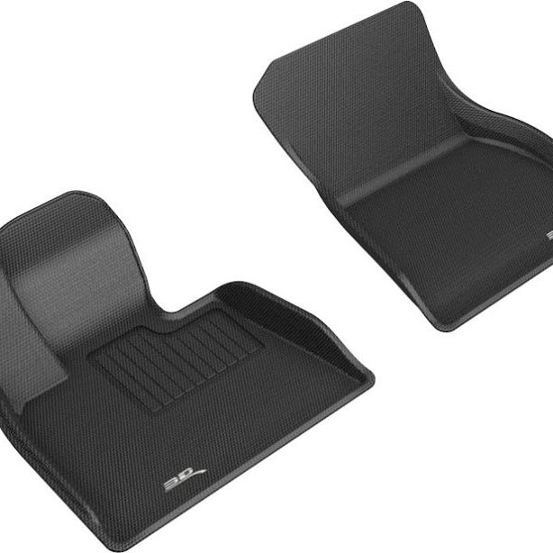 3D MAXpider 2019-2020 BMW X5 (G05)/X7 (G07) Kagu 1st Row Floormat - Black-tuningsupply.com