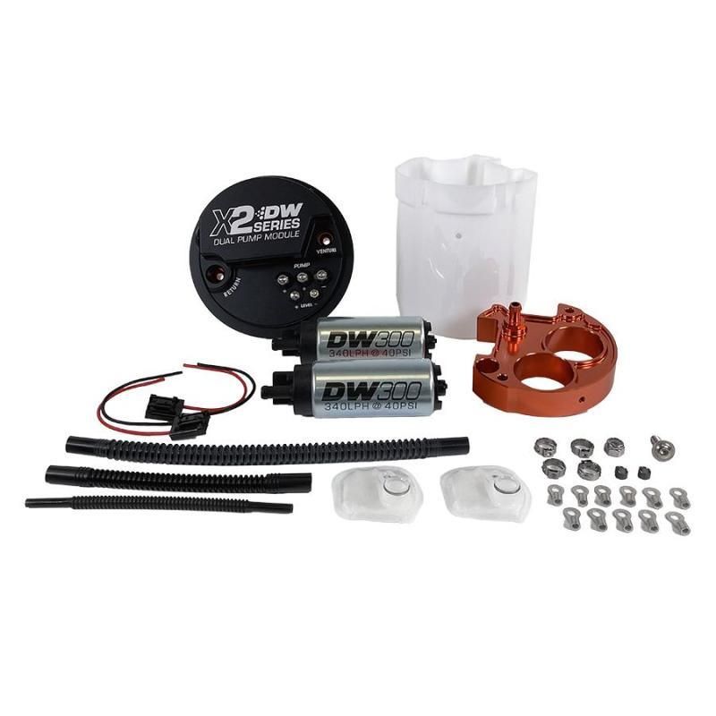 DeatschWerks 08-21 Subaru WRX/STI X2 Series Fuel Pump Module w/ Dual DW300 Pumps-tuningsupply.com