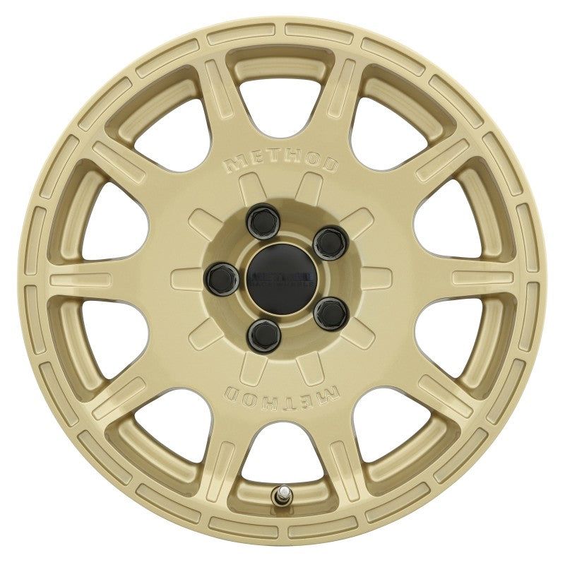 Method MR502 VT-SPEC 2 15x7 +15mm Offset 5x100 56.1mm CB Gold Wheel-tuningsupply.com