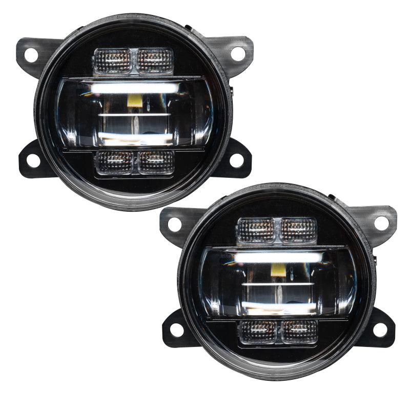 Oracle 4in High Performance LED Fog Light (Pair) - 6000K SEE WARRANTY-tuningsupply.com