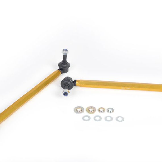 Whiteline 05+ BMW 1 Series/3 Series HD Front Swaybar End Link Assembly (Non AWD iX Models)-Sway Bar Endlinks-Whiteline-WHLKLC154-SMINKpower Performance Parts