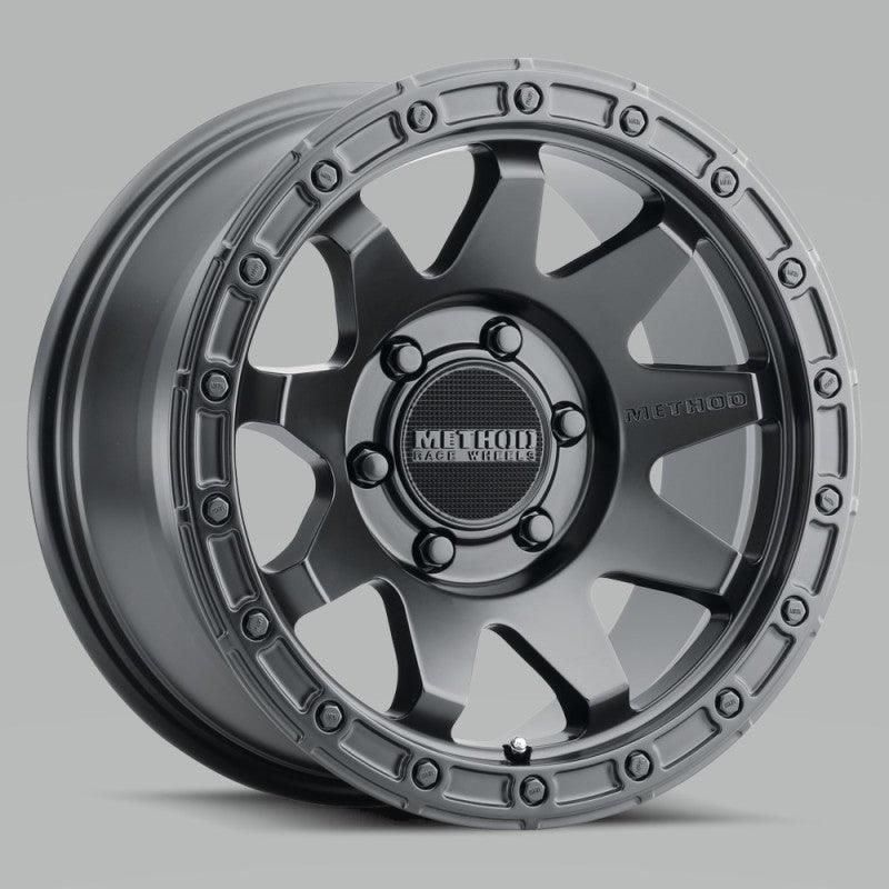 Method MR317 18x9 +3mm Offset 6x5.5 106.25mm CB Matte Black Wheel-tuningsupply.com