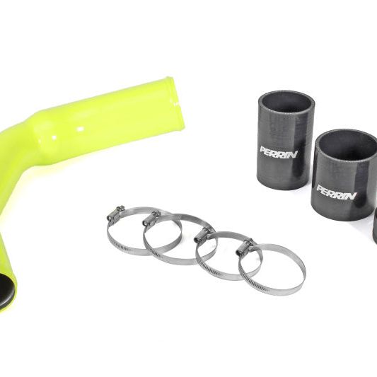 Perrin 2022+ Subaru WRX Charge Pipe - Neon Yellow - SMINKpower Performance Parts PERPSP-ITR-201NY Perrin Performance