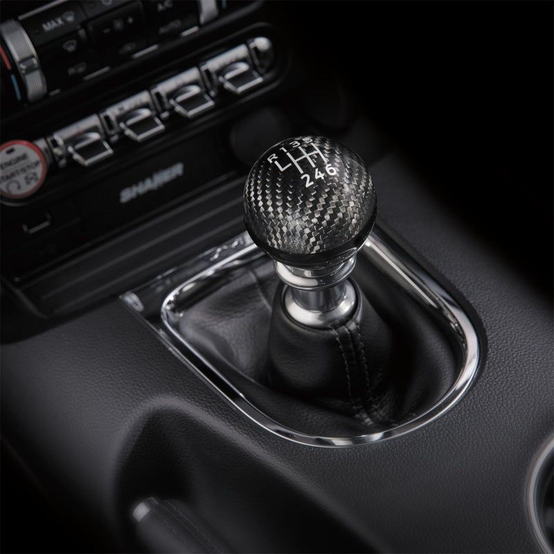 Ford Racing 15-25 Mustang Ford Racing Carbon Fiber Shift Knob 6 Speed-tuningsupply.com