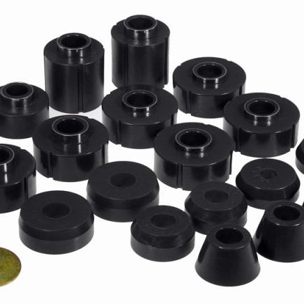 Prothane 80-96 Ford F100/350 2/4wd Body Mount - Black-Bushing Kits-Prothane-PRO6-108-BL-SMINKpower Performance Parts