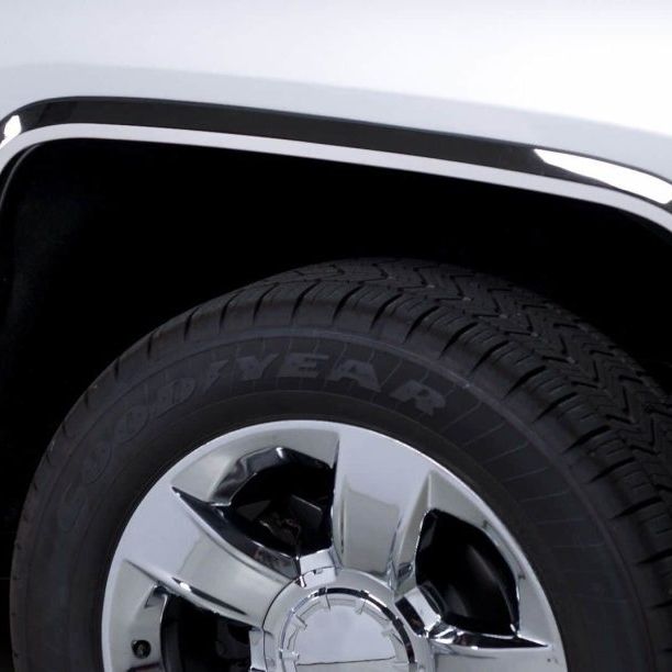 Putco 00-06 Chevrolet Suburban - Full w/o Fender Flares - 1.5in Wide Stainless Steel Fender Trim-tuningsupply.com