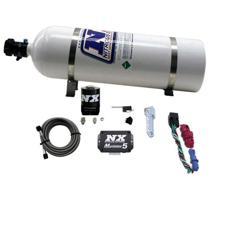 Nitrous Express Universal Diesel Nitrous Kit w/Progressive Controller/15lb Bottle-tuningsupply.com