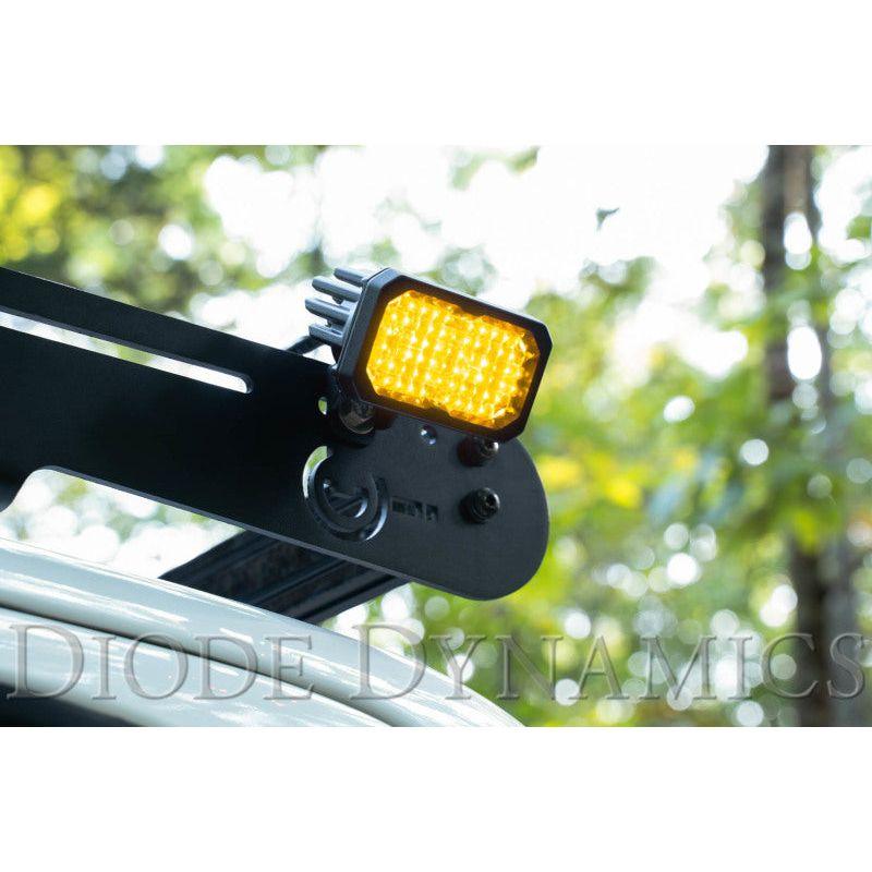 Diode Dynamics Stage Series 2 In LED Pod Sport - Yellow Combo Standard ABL (Pair)-tuningsupply.com