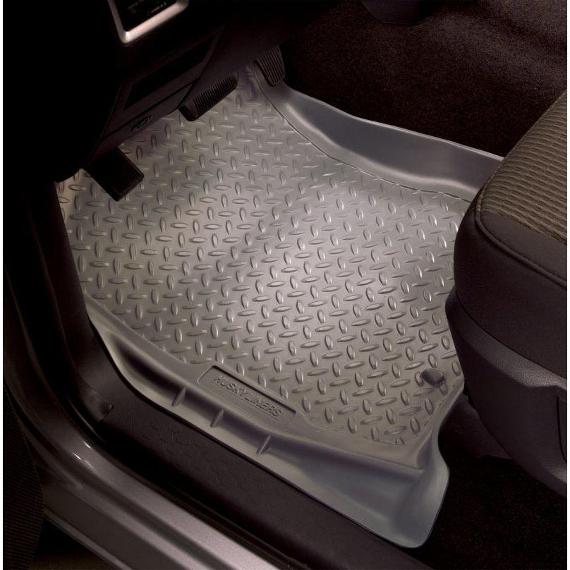 Husky Liners 01-04 Toyota Tacoma Double Cab Classic Style Black Floor Liners-tuningsupply.com