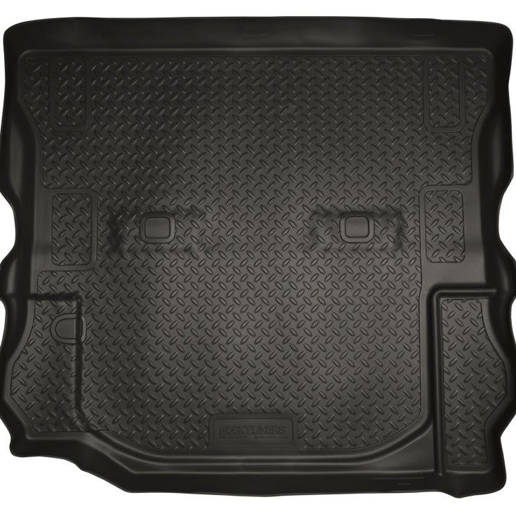 Husky Liners 07-10 Jeep Wrangler (2 Door) Classic Style Black Rear Cargo Liner-tuningsupply.com