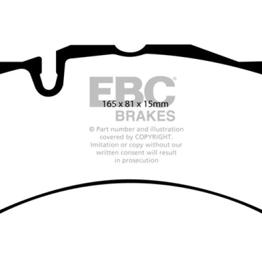 EBC 07-08 Ferrari 430 Scuderia 4.3 Bluestuff Front Brake Pads-tuningsupply.com