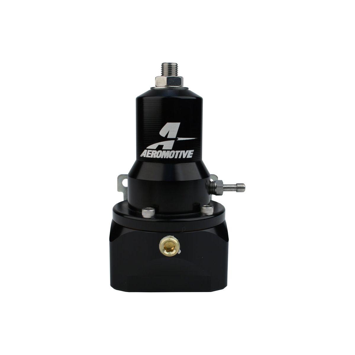 Aeromotive Regulator - 30-120 PSI - .500 Valve - 2x AN-10 Inlets / AN-10 Bypass-tuningsupply.com