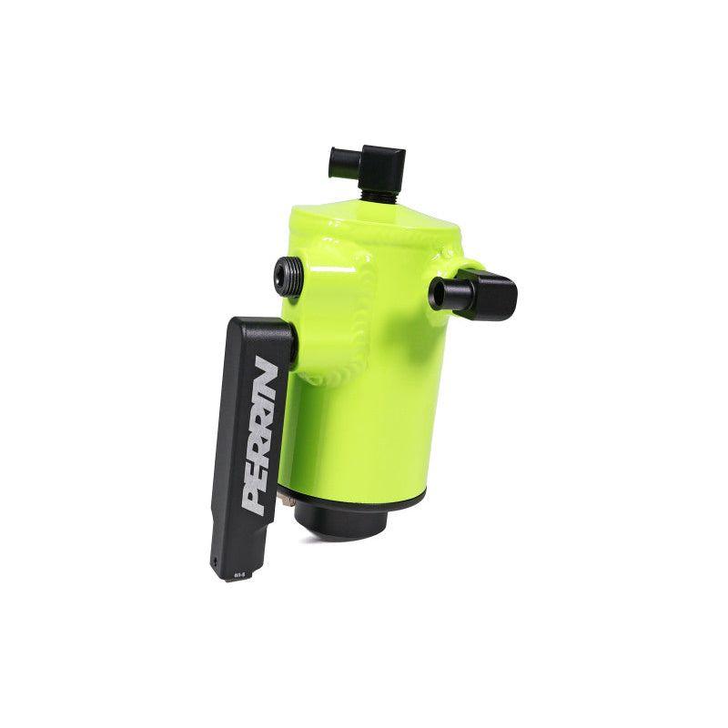 Perrin 22-23 Subaru WRX Air Oil Separator - Neon Yellow-tuningsupply.com