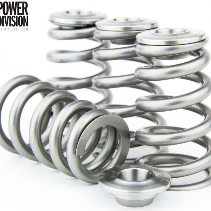 GSC P-D Toyota 3SGTE Conical Valve Spring and Ti Retainer Kit (Use w/ Shim Over/Shimless Bucket)-tuningsupply.com