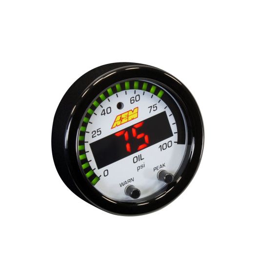 AEM X-Series Pressure 0-100psi Gauge Kit-tuningsupply.com