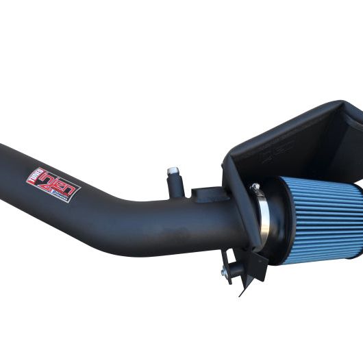 Injen 12-13 BMW 335i (N55) 3.0L L6 (turbo) AUTO TRANS ONLY Wrinkle Black Short Ram Intake w/ MR Tech-tuningsupply.com