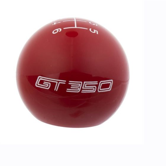 Ford Racing 15-19 Mustang GT350 Shift Knob 6-Speed - Red-tuningsupply.com