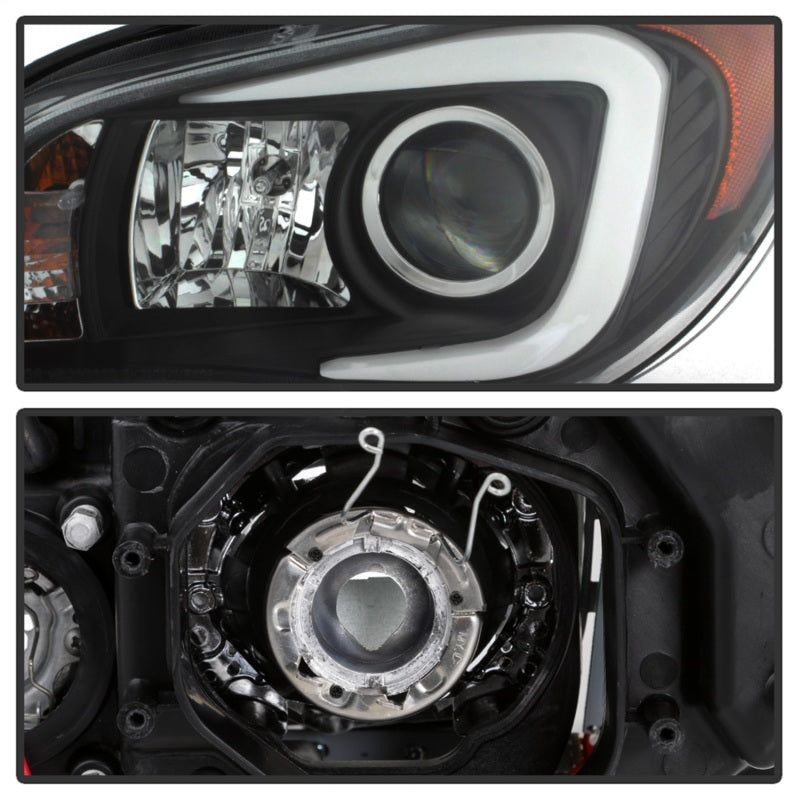 Spyder Subaru WRX 2006-2007 Projector Headlights - Halogen Only - Black PRO-YD-SWRX06-LBDRL-BK-Headlights-SPYDER-SPY5083920-SMINKpower Performance Parts