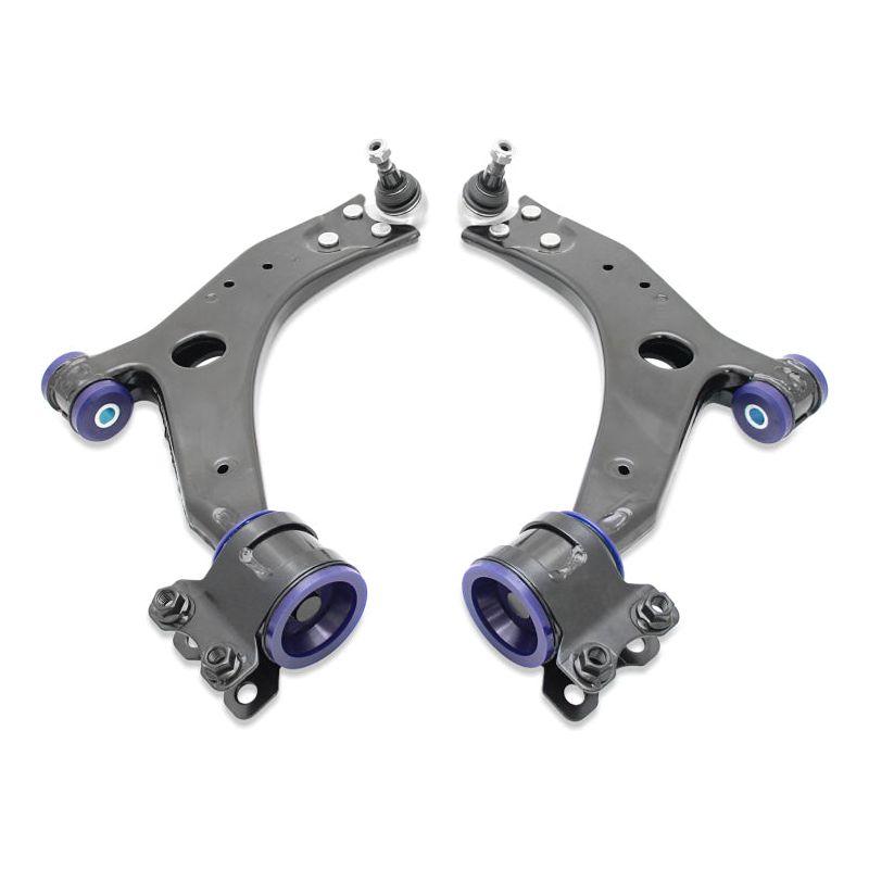 Superpro 05-11 Ford Focus LS/LT/LV Volvo S40/V50 and C70/21mm Front Lower Control Arm Assembly Kit - SMINKpower Performance Parts SPRTRC1136 Superpro