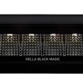 Hella Universal Black Magic 6 L.E.D. Flush Mount Mini Light Bar - Flood Beam-tuningsupply.com