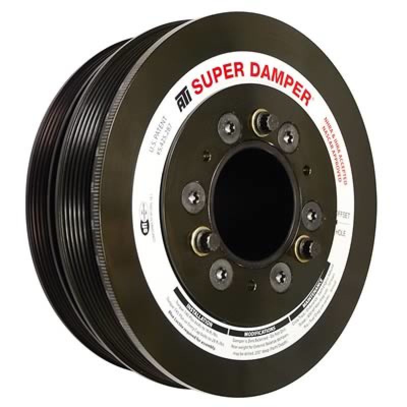 ATI Damper - 7.425in - Steel LW - 6/4 Grv - LS3 Camaro - 10-15 - Gen 3 Vortec Truck - LS - 3 Ring-tuningsupply.com