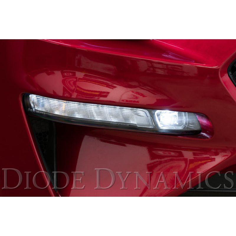 Diode Dynamics Elite Series Combination Fog Lamp for 18-21 Ford Mustang - Cool - White (Pair)-tuningsupply.com