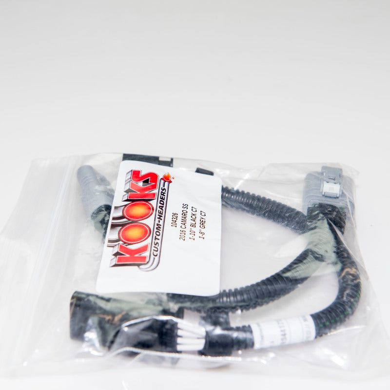 Kooks 2016 Chevrolet Camaro SS O2 Extension Kit - 10in Front Left Ext Wire - 8in Rear Left Ext Wire-tuningsupply.com