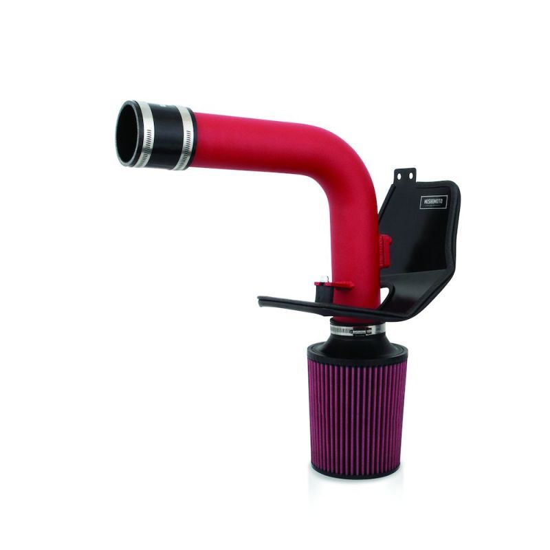 Mishimoto 08+ Subaru WRX/STi Performance Cold Air Intake Kit - Wrinkle Red-tuningsupply.com