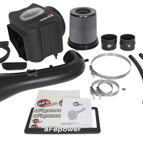 aFe Power Momentum GT Pro DRY S Cold Air Intake System GM SUV 14-17 V8 5.3L/6.2L-tuningsupply.com