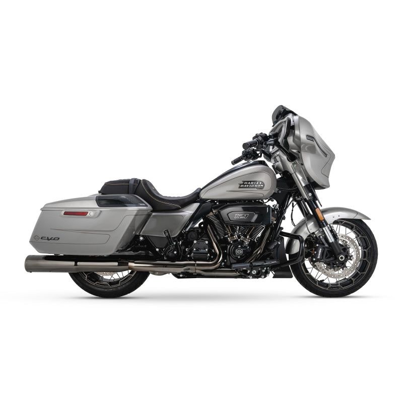 Vance & Hines 17-23 Harley Davidson CVO/Touring Hi-Output Slip on Exhaust - Dark Chrome - SMINKpower Performance Parts VAH16468 Vance and Hines