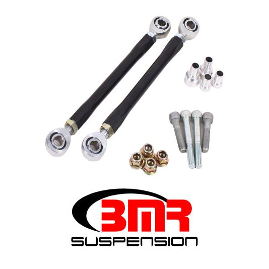 BMR 08-17 Challenger Rear Sway Bar End Link Kit - Black-tuningsupply.com