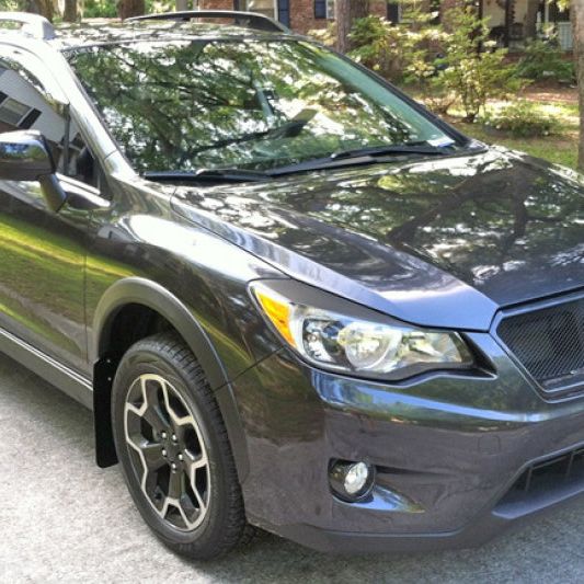 Rally Armor 13-17 Subaru Crosstrek XV Black UR Mud Flap w/ Red Logo-Mud Flaps-Rally Armor-RALMF26-UR-BLK/RD-SMINKpower Performance Parts