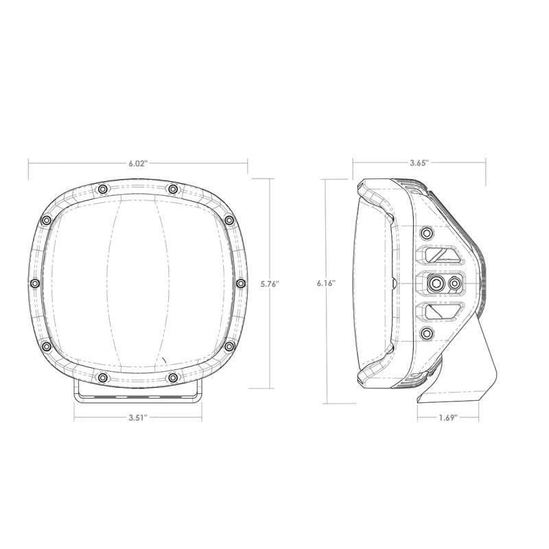 Rigid Industries Adapt XP Xtreme Powersports LED Light (Pair) - SMINKpower Performance Parts RIG300415 Rigid Industries