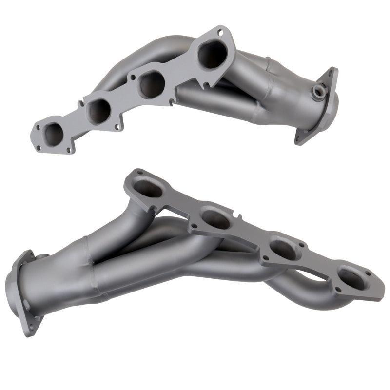 BBK 11-20 Dodge Challenger Hemi 6.4L Shorty Tuned Length Exhaust Headers - 1-7/8in Titanium Ceramic-tuningsupply.com