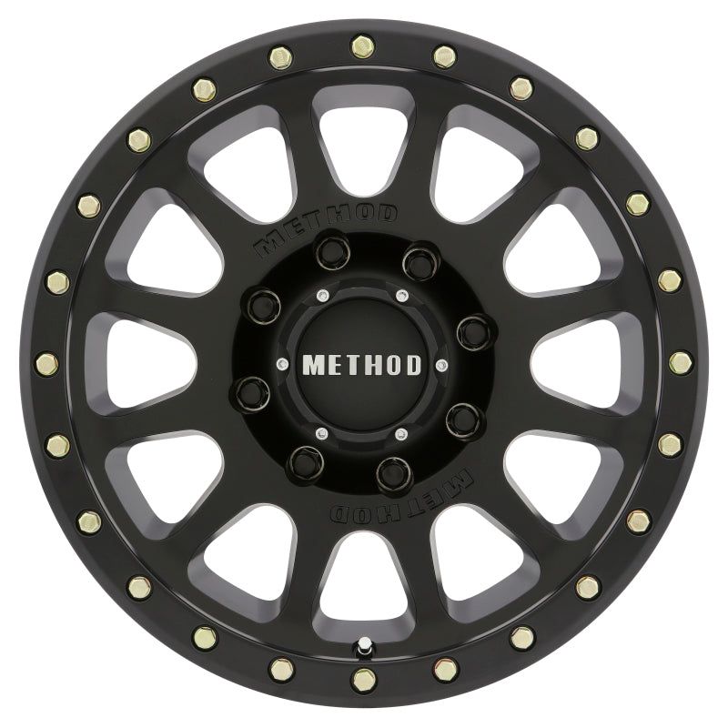 Method MR305 NV HD 17x8.5 0mm Offset 8x170 130.81mm CB Matte Black Wheel-tuningsupply.com