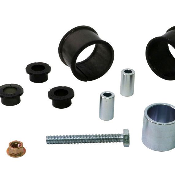 Whiteline 05-08 Subaru Legacy GT / 08+ Subaru WRX Hatch / 08-09 Subaru STi Front H/duty steer rack-Bushing Kits-Whiteline-WHLKSR207-SMINKpower Performance Parts