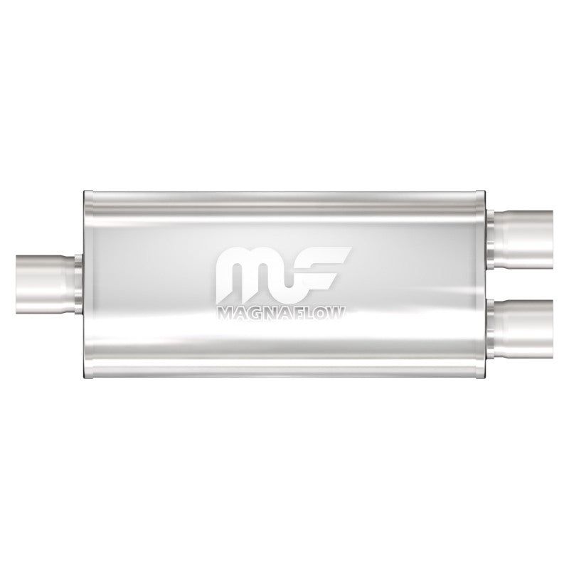 MagnaFlow Muffler Mag SS 18X5X8 3X2.5/2.5 C/D-tuningsupply.com