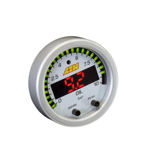 AEM X-Series 0-150 Oil Pressure Gauge Kit-tuningsupply.com