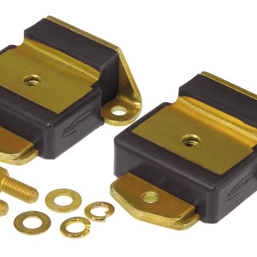 Prothane 63-72 GM Truck Motor Mounts - Black - SMINKpower Performance Parts PRO7-509-BL Prothane