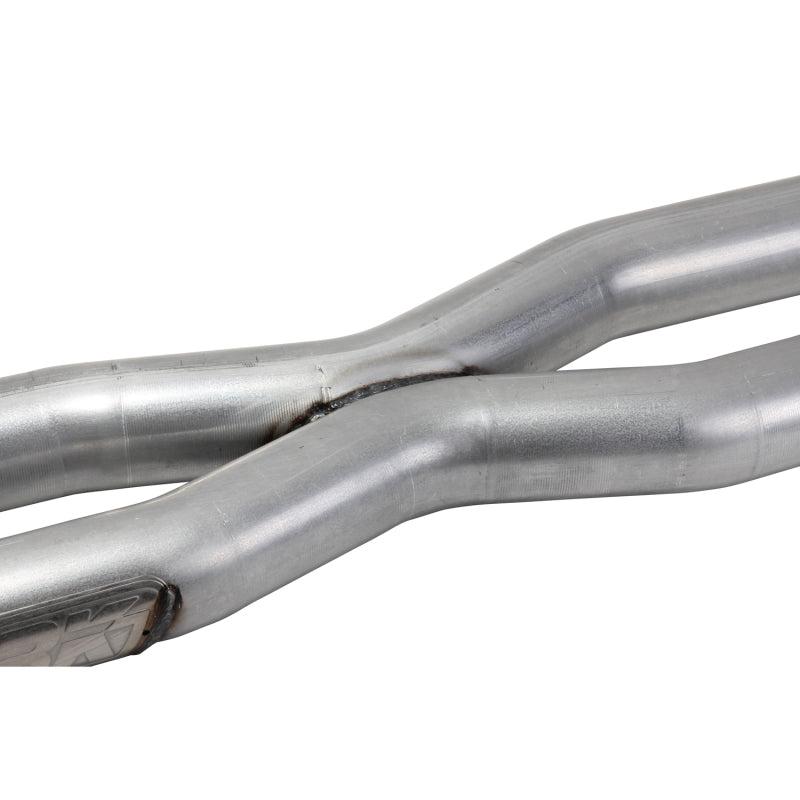 BBK 15-20 Ford Mustang GT 5.0L Resonator Delete X-Pipe (For Use w/Shorties Or Stock Manifolds)-tuningsupply.com