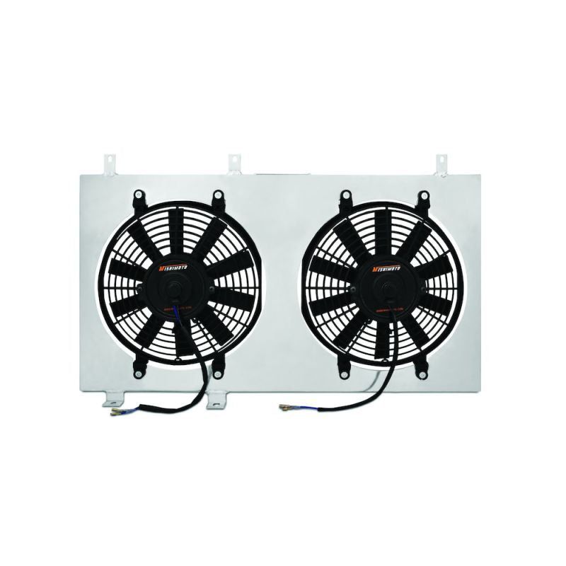 Mishimoto 86-92 Toyota Supra Turbo Aluminum Fan Shroud Kit-Fans & Shrouds-Mishimoto-MISMMFS-SUP-86-SMINKpower Performance Parts