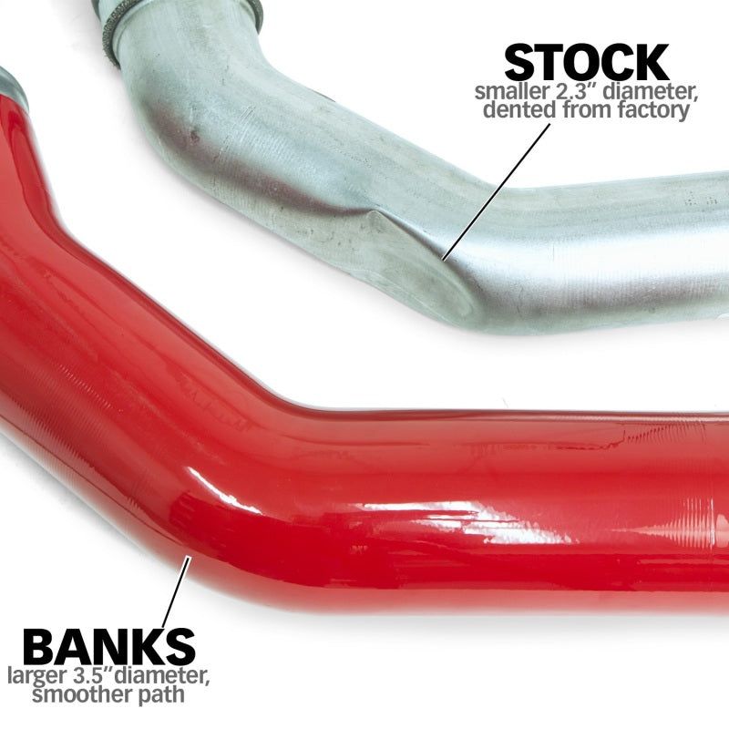 Banks 13-18 Ram 6.7L Diesel Boost Tube System - Driver Side-tuningsupply.com