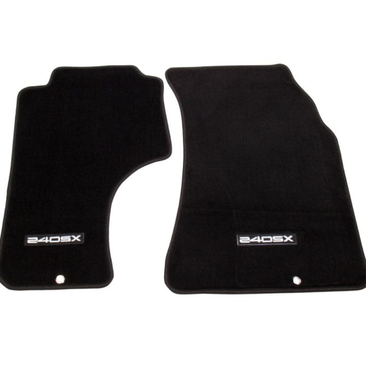 NRG Floor Mats - 89-98 Nissan 240SX (240SX Logo) - 2pc. - SMINKpower Performance Parts NRGFMR-240 NRG