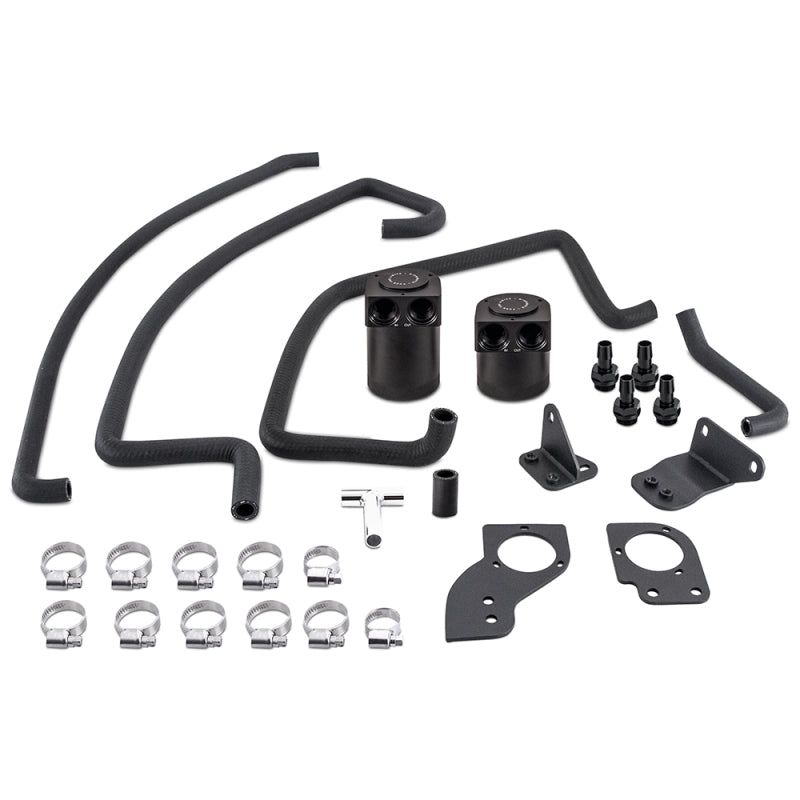 Mishimoto 07-09 Nissan 350Z PCV-Side Catch Can Kit-Oil Catch Cans-Mishimoto-MISMMBCC-350Z-07PBE-SMINKpower Performance Parts