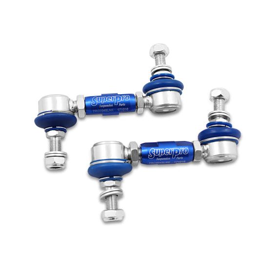 SuperPro 2004 Lexus RX330 0 Rear HD Adjustable End Link Set (10mm Studs 100mm-120mm Length) - SMINKpower Performance Parts SPRTRC1045 Superpro