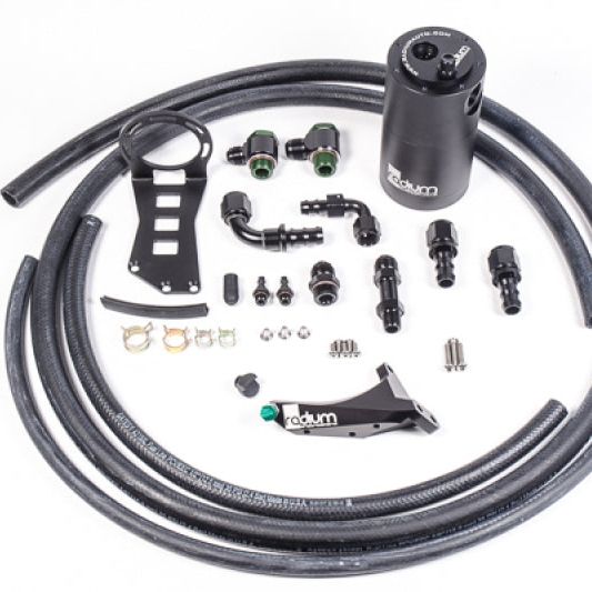 Radium Engineering 2015+ Subaru WRX Air Oil Separator Kit (INCLUDES 20-0255)-Oil Separators-Radium Engineering-RAD20-0258-00-SMINKpower Performance Parts